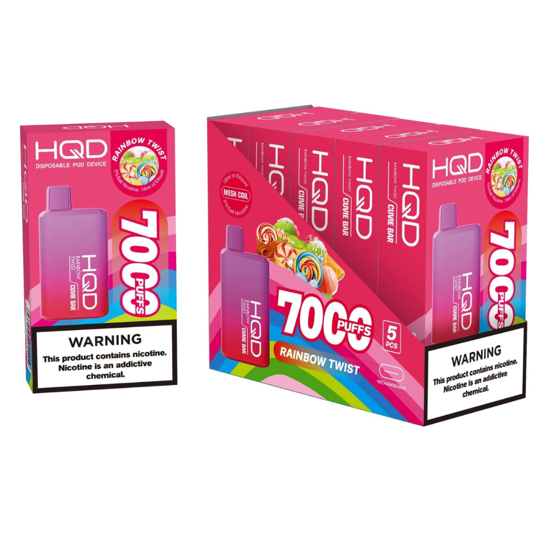 HQD Cuvie Bar 7000 Disposable Vape