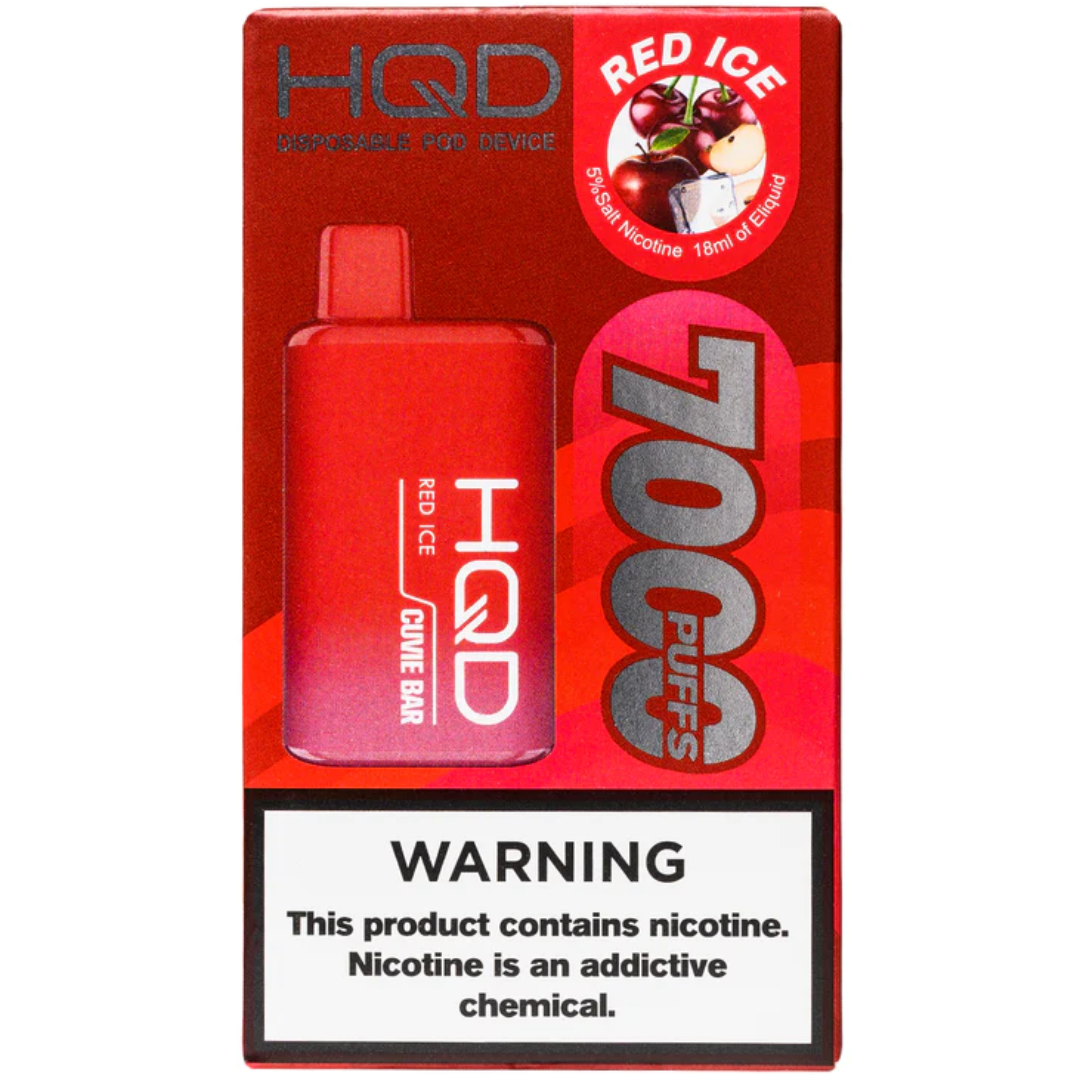 HQD Cuvie Bar 7000 Disposable Vape