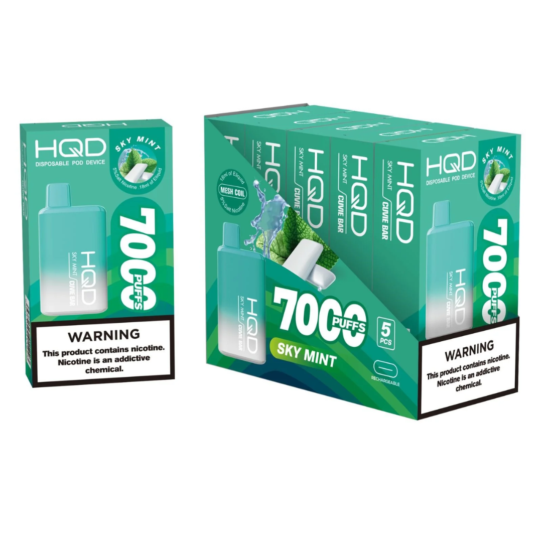 HQD Cuvie Bar 7000 Disposable Vape