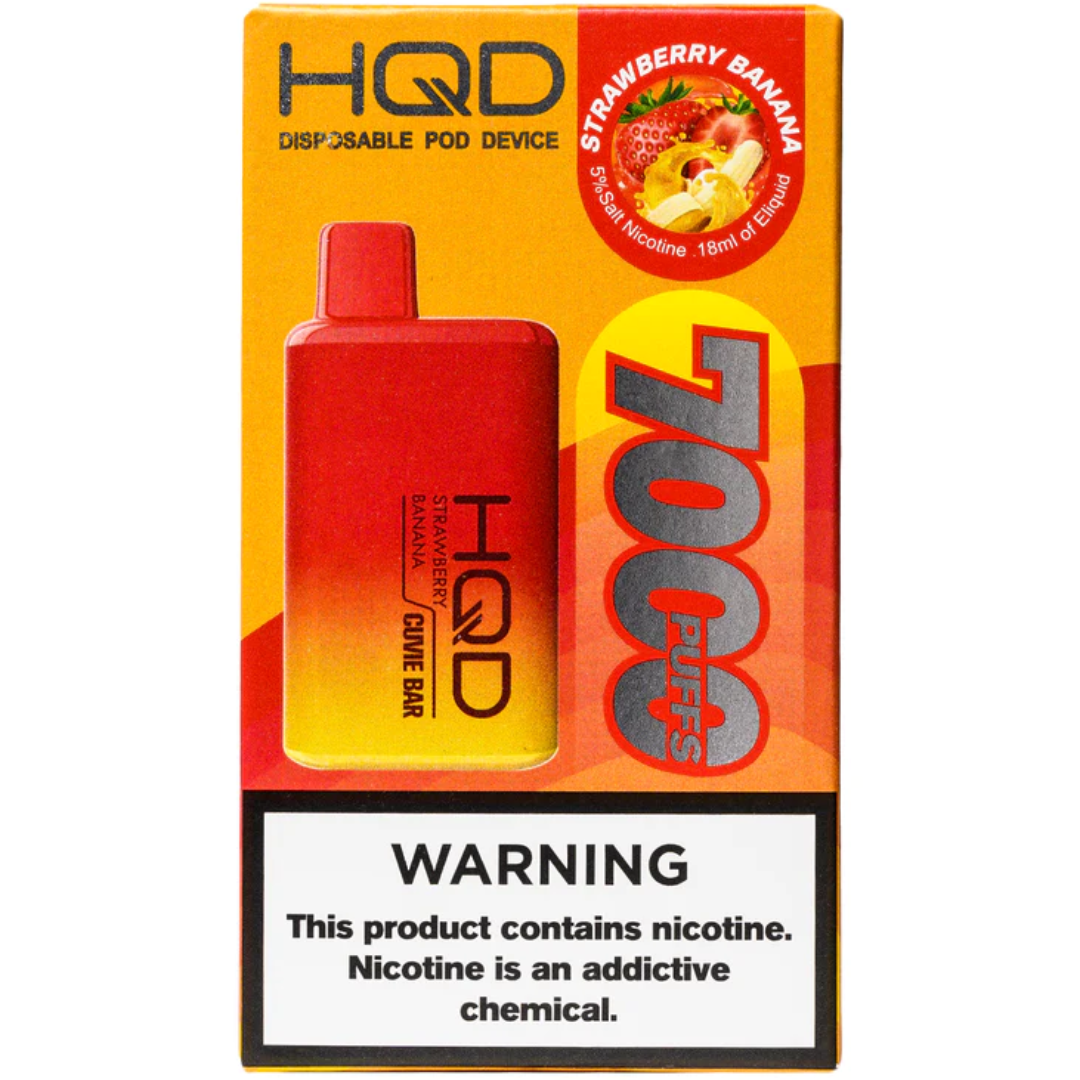 HQD Cuvie Bar 7000 Disposable Vape