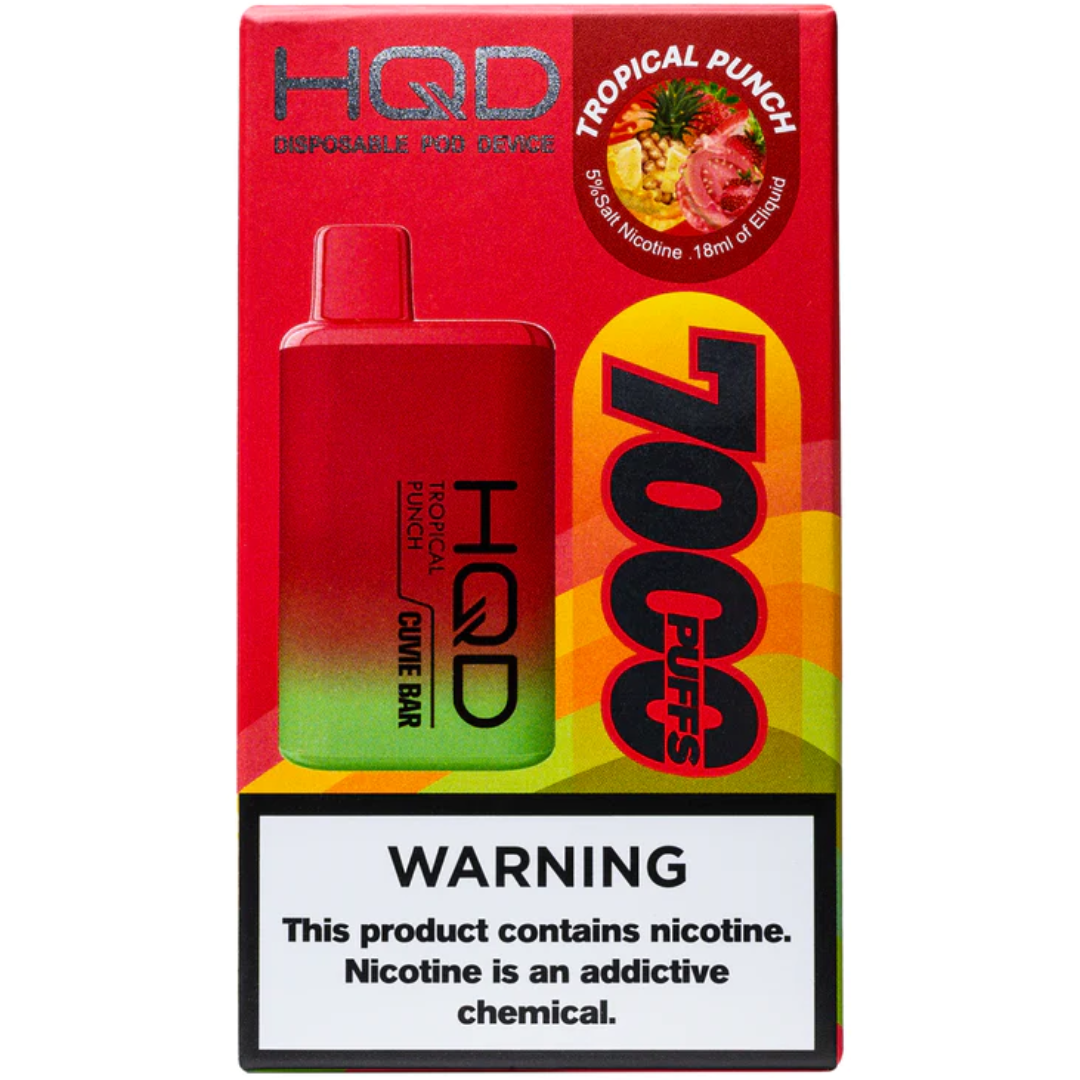 HQD Cuvie Bar 7000 Disposable Vape