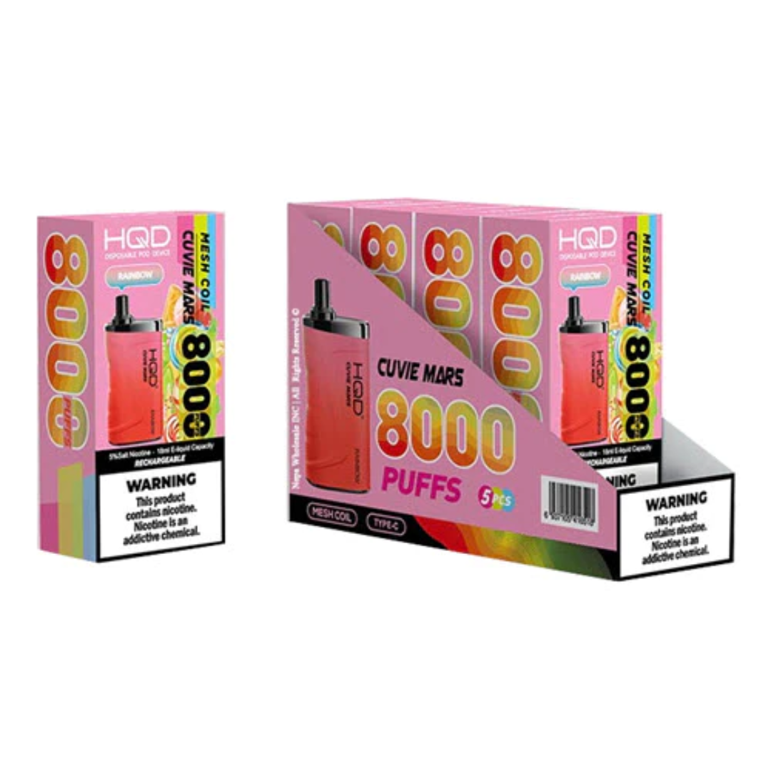 HQD Cuvie Mars 8000 Disposable Vape