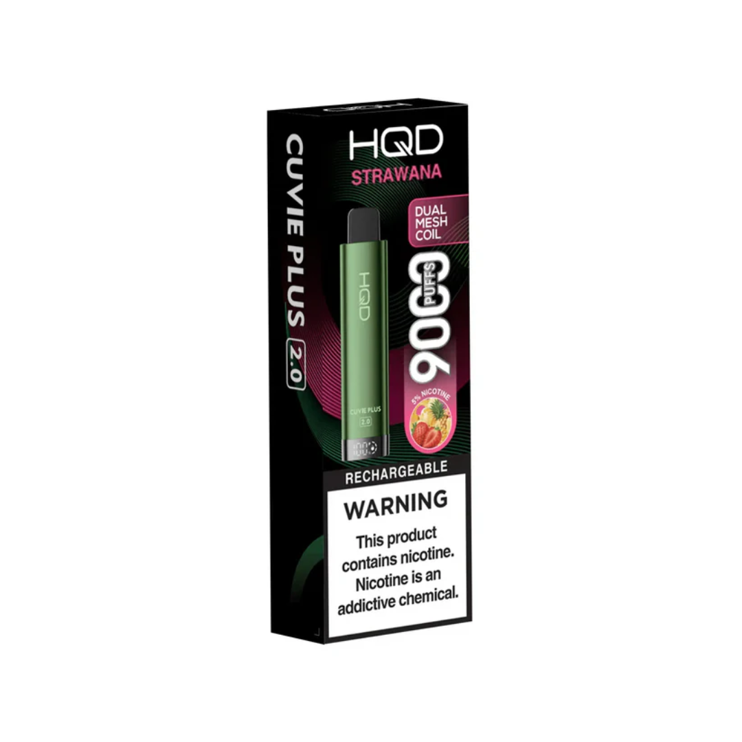 HQD Plus 2.0 9000 0% Disposable Vape