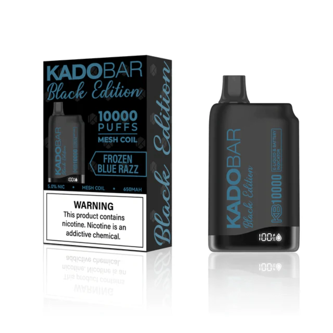 Kado Bar Black Edition KB10000 Disposable Vape