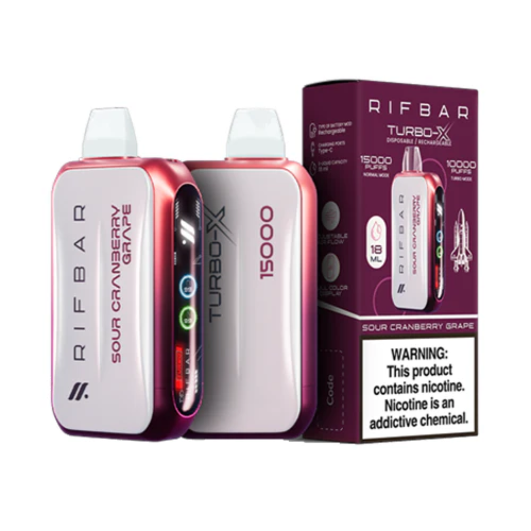 Rifbar Turbo-X 15000 Disposable Vape