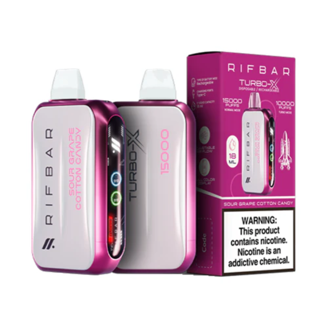 Rifbar Turbo-X 15000 Disposable Vape