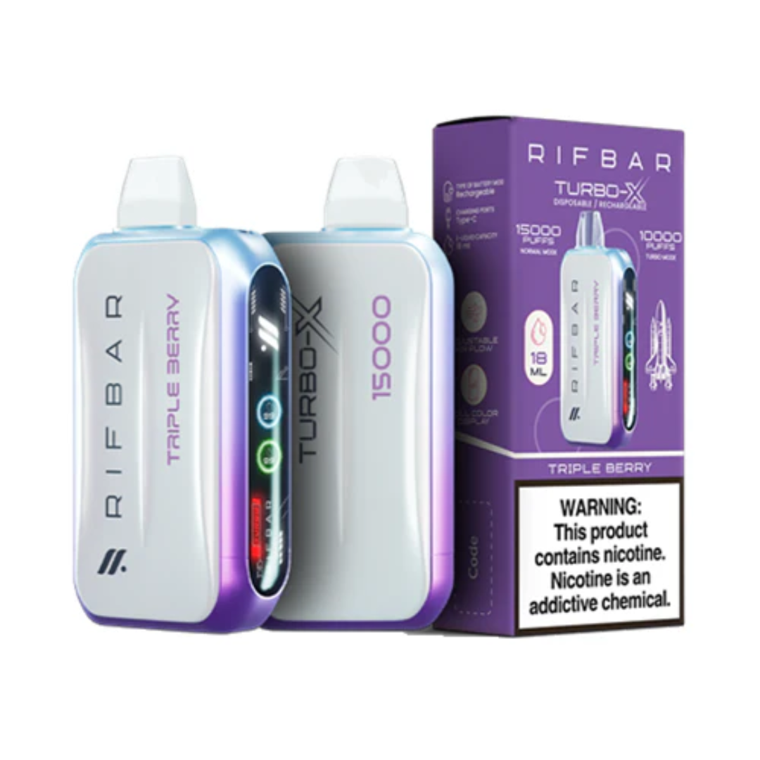 Rifbar Turbo-X 15000 Disposable Vape